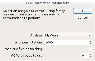 FWE dialog